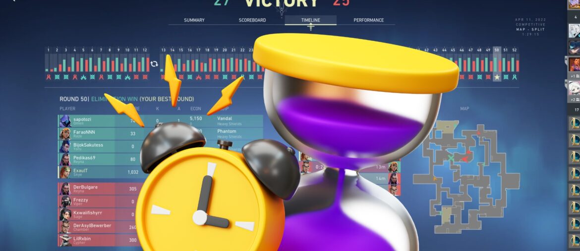 how long does valorant game lasts average match time