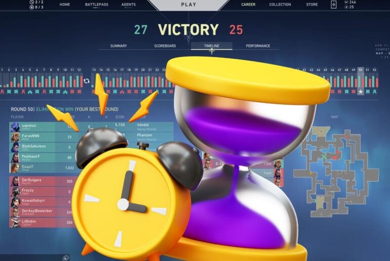 how long does valorant game lasts average match time