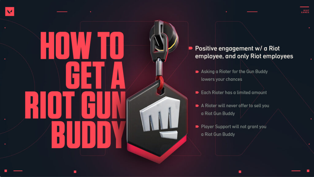 How to Get a Riot Gun Buddy for Free from a Rioter Twitter