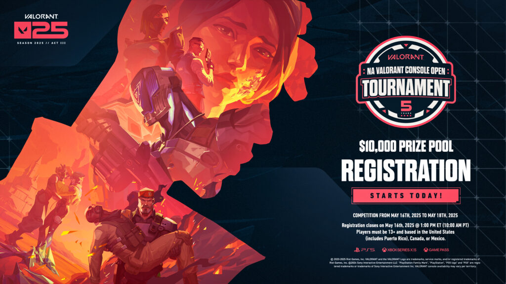 NA Valorant Console Open Tournament 10000 Price Pool OpensHow To Sign Up Countries Eligible and Age Limit - Valobuff