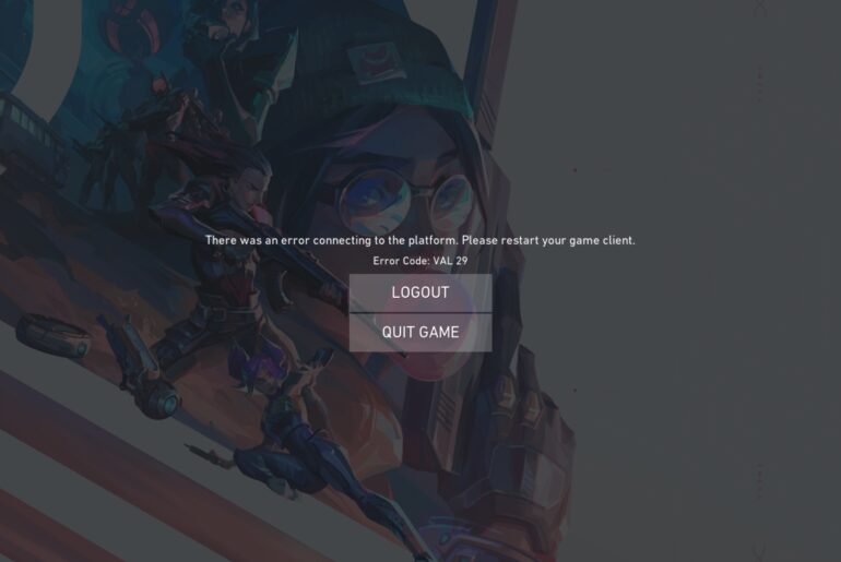Valorant VAL 29 Error Fix Valorant Error Code Solutions Guide Valobuff