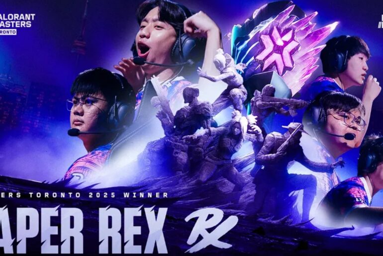 Paper Rex wins Masters Toronto 2025 The First Win for the SEA Valorant - Valobuff