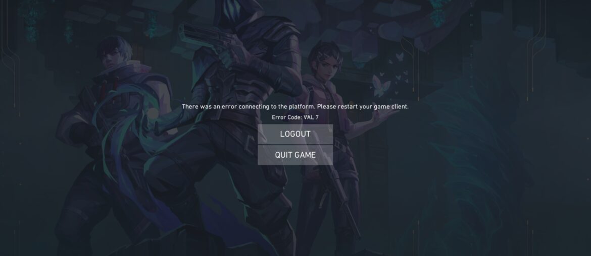 Valorant VAN 7 Error Fix Valobuff