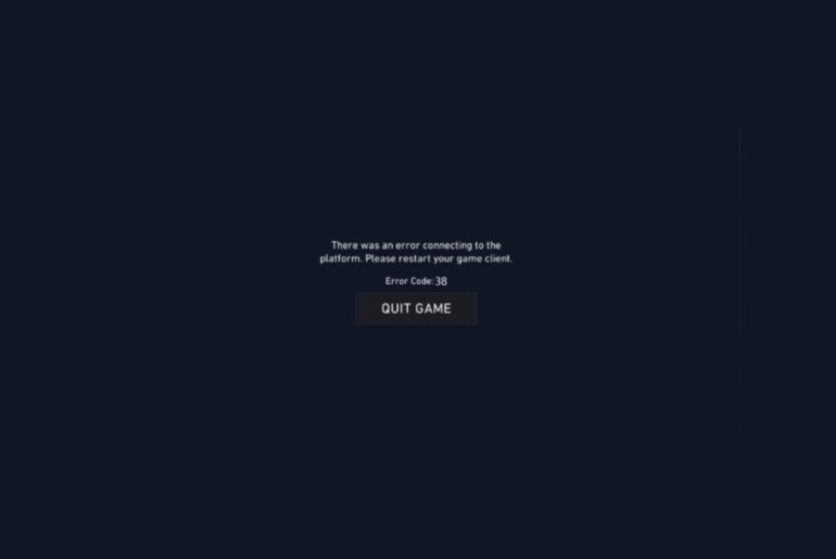 Valorant VAN 38 Error Fix Valobuff
