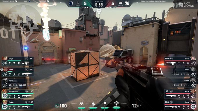 VALORANT Champions Paris Gets Fresh New Look With Updated Broadcast HUD Bind