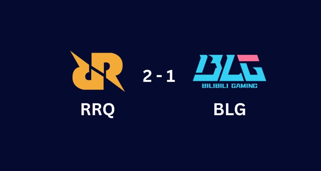 RRG vs BLG 2 1 2025 Valorant Championship BLG Goes Home