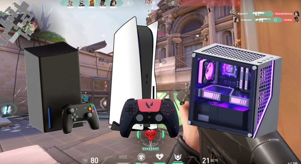 is valorant crossplay pc console