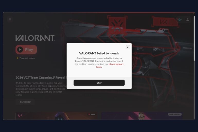 Valorant VAL 55 Server Down Error Fix