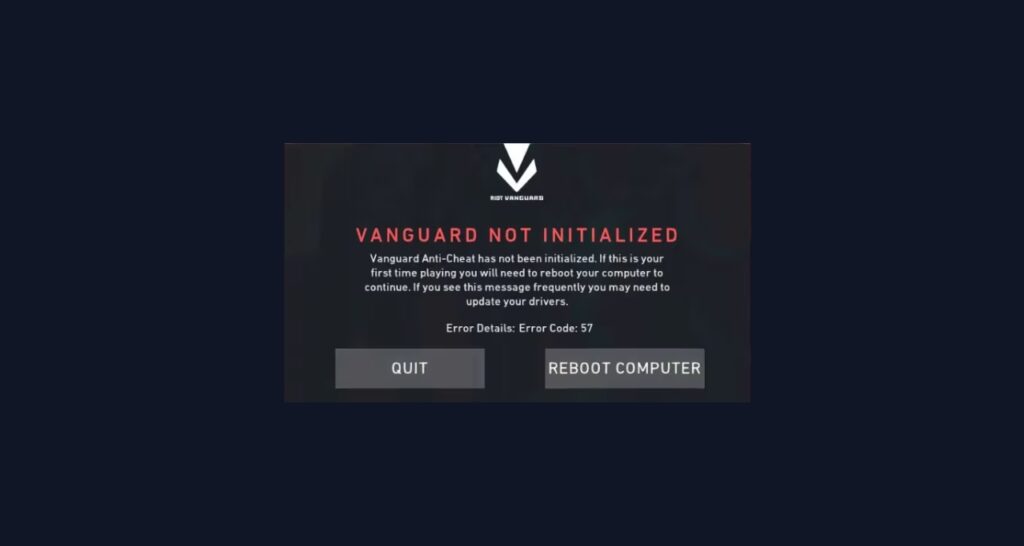 Valorant VAL 57 Server Down Error Fix