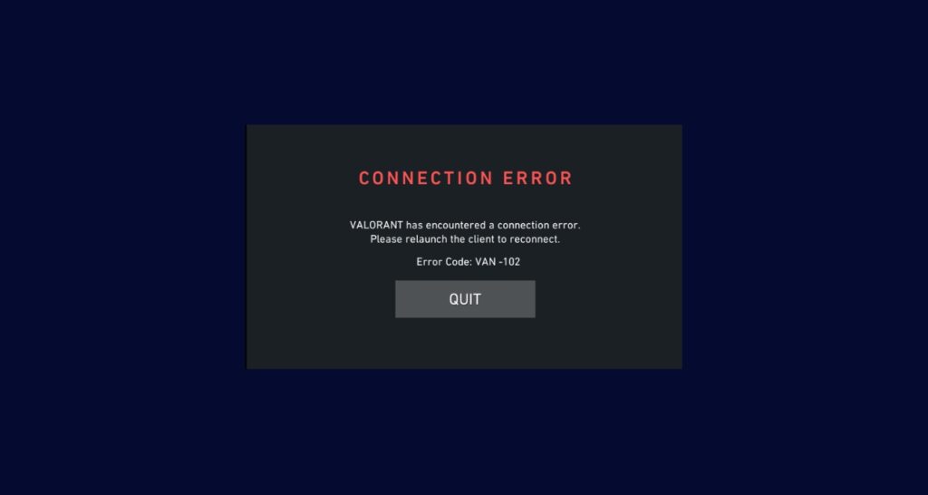How-to-fix-VAN-102-Error-in-Valorant
