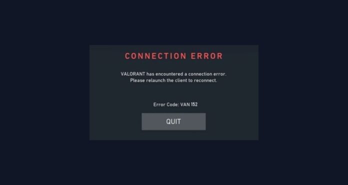 fix-val-152-valorant-error-code